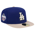 Nee Era Los Angeles Dodgers 40th Anniversary Side Patch Canvas A-Frame 59Fifty Fitted Hat product image 1, provided for