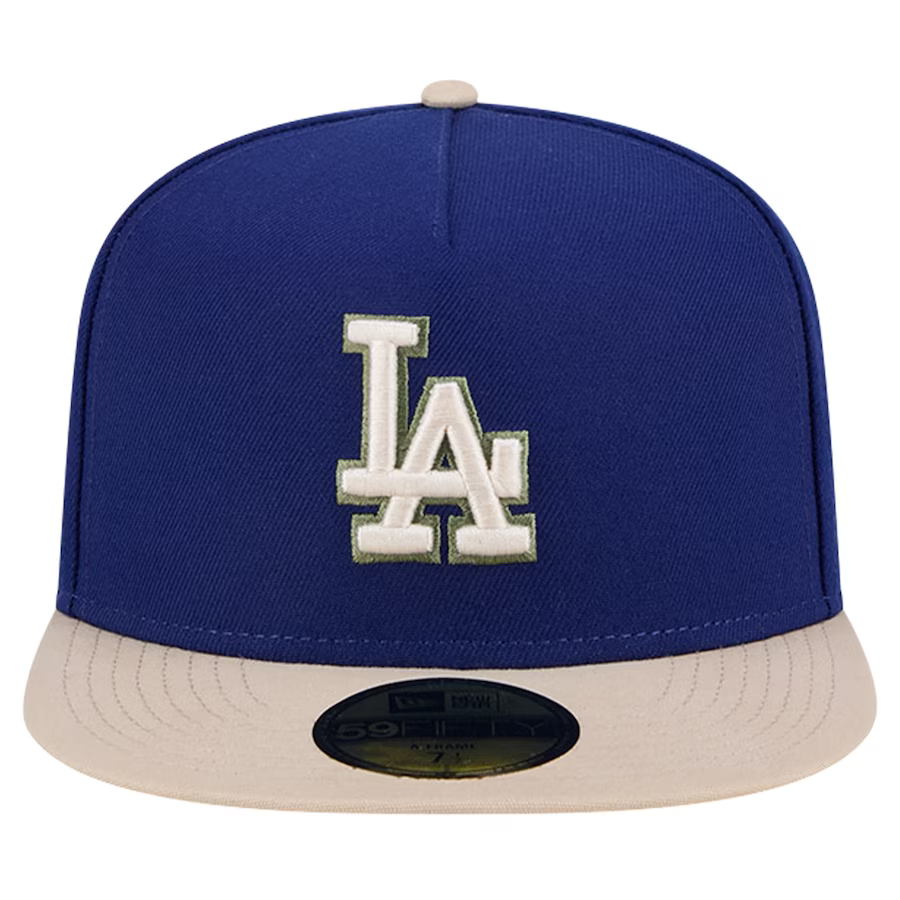 Nee Era Los Angeles Dodgers 40th Anniversary Side Patch Canvas A-Frame 59Fifty Fitted Hat product image 3, provided for