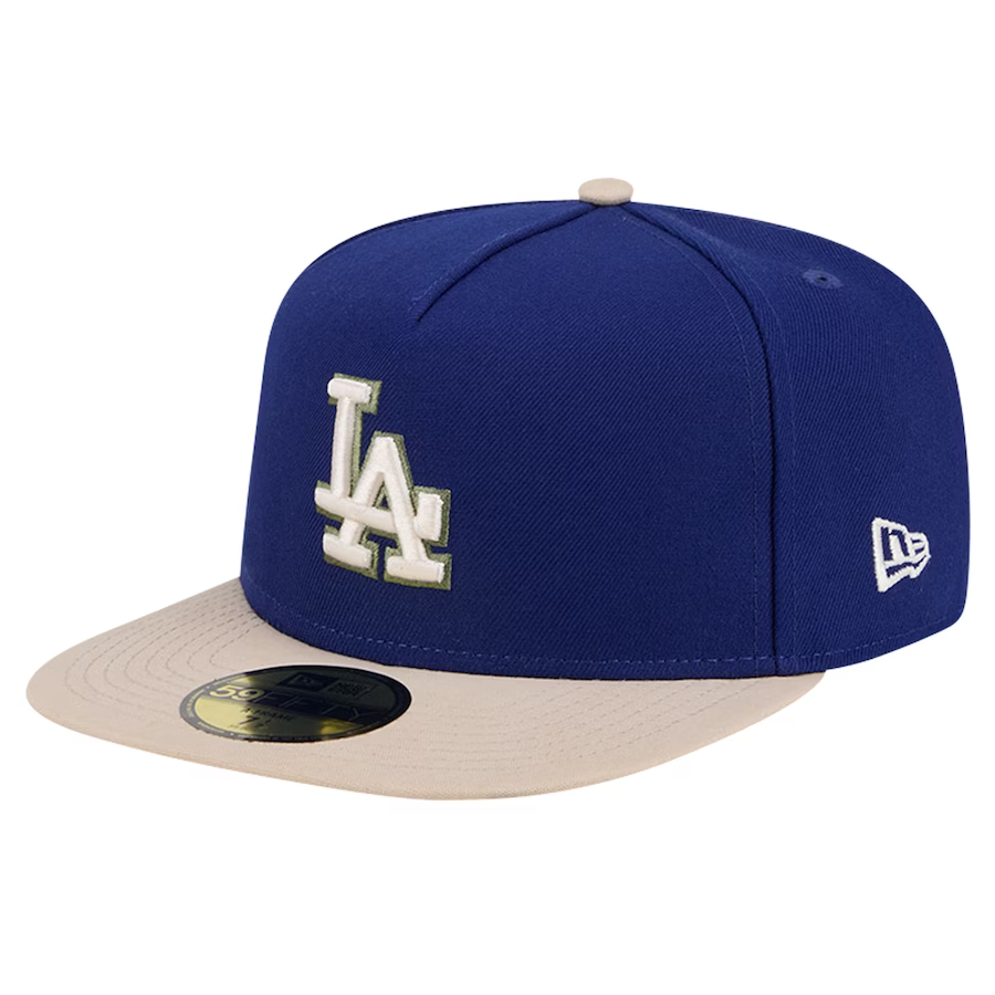 Nee Era Los Angeles Dodgers 40th Anniversary Side Patch Canvas A-Frame 59Fifty Fitted Hat product image 2, provided for