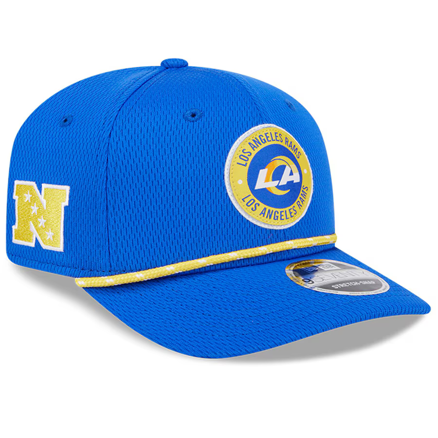 New Era Los Angeles Rams Sideline 9SEVENTY Adjustable Cap product image 1, provided for visual reference and product detail