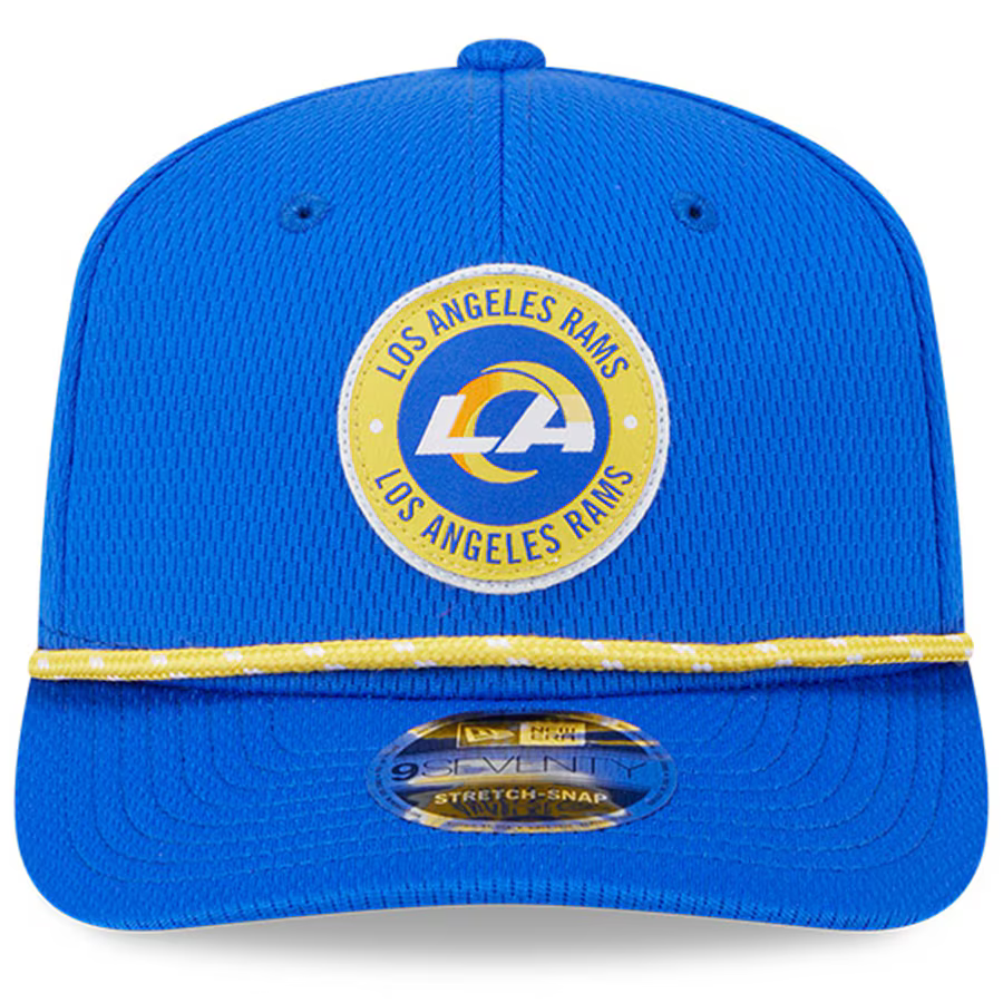 New Era Los Angeles Rams Sideline 9SEVENTY Adjustable Cap product image 3, provided for visual reference and product detail