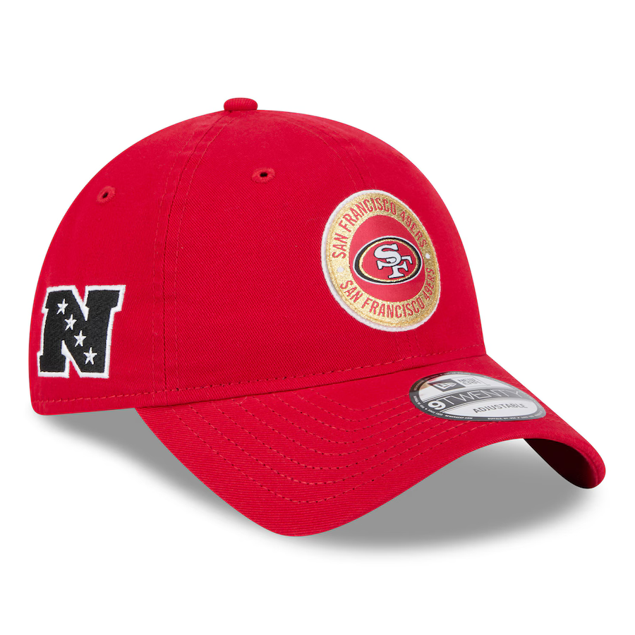 New Era San Francisco 49ers Sideline 9TWENTY Adjustable Hat product image 1, provided for visual reference and product
