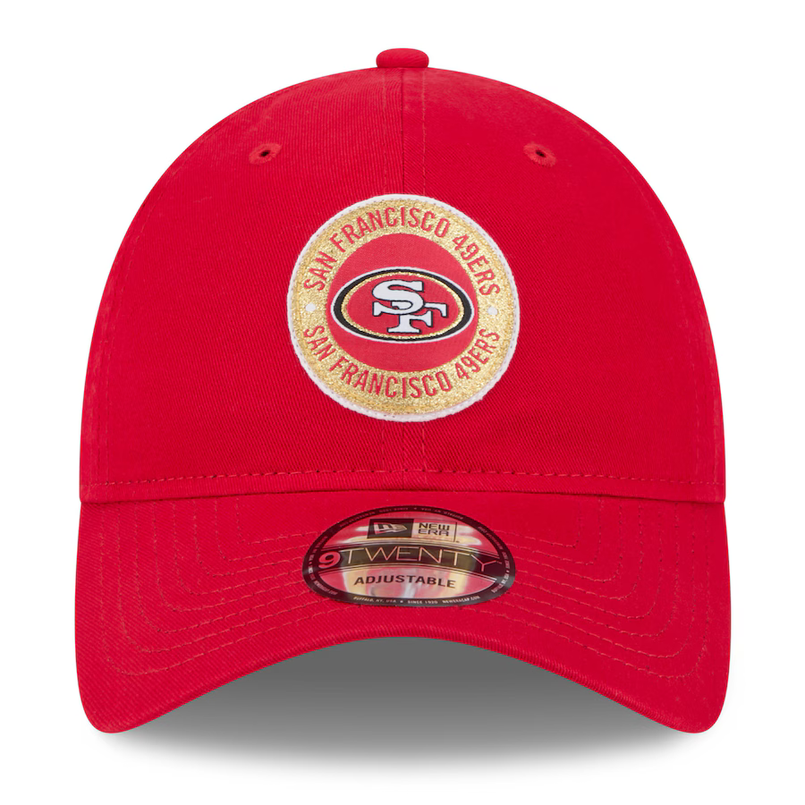 New Era San Francisco 49ers Sideline 9TWENTY Adjustable Hat product image 2, provided for visual reference and product