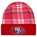 New Era San Francisco 49erd Cold Weather Statement Knit Beanie product image 1, provided for visual reference and product