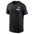 Nike Men Las Vegas Raiders Blitz T-Shirt-Black product image 1, provided for visual reference and product detail review