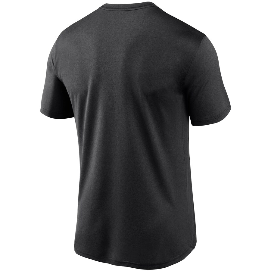 Nike Men San Francisco Giants City Swoosh Legend Performance T-Shirt - Black product image 2, provided for visual reference