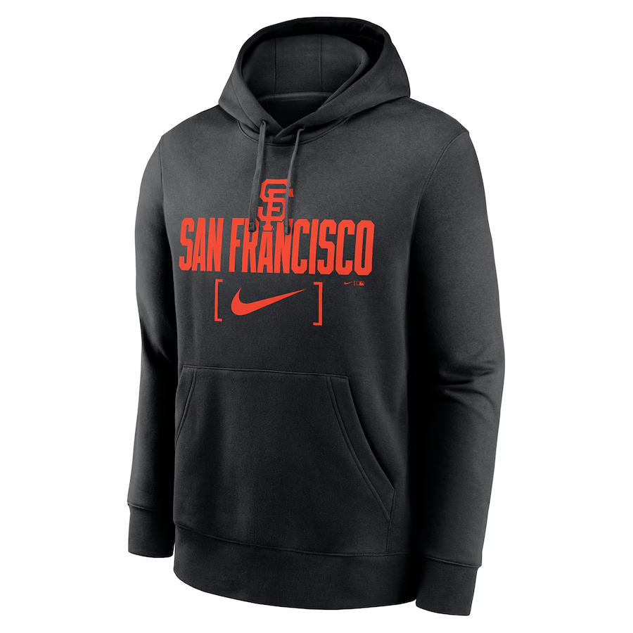 Nike San Francisco Giants Sf Hoodie -Black product image 1, provided for visual reference and product detail review