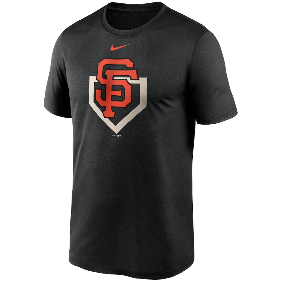 Nike Men San Francisco Giants Black Icon Legend Performance T-Shirt product image 1, provided for visual reference and