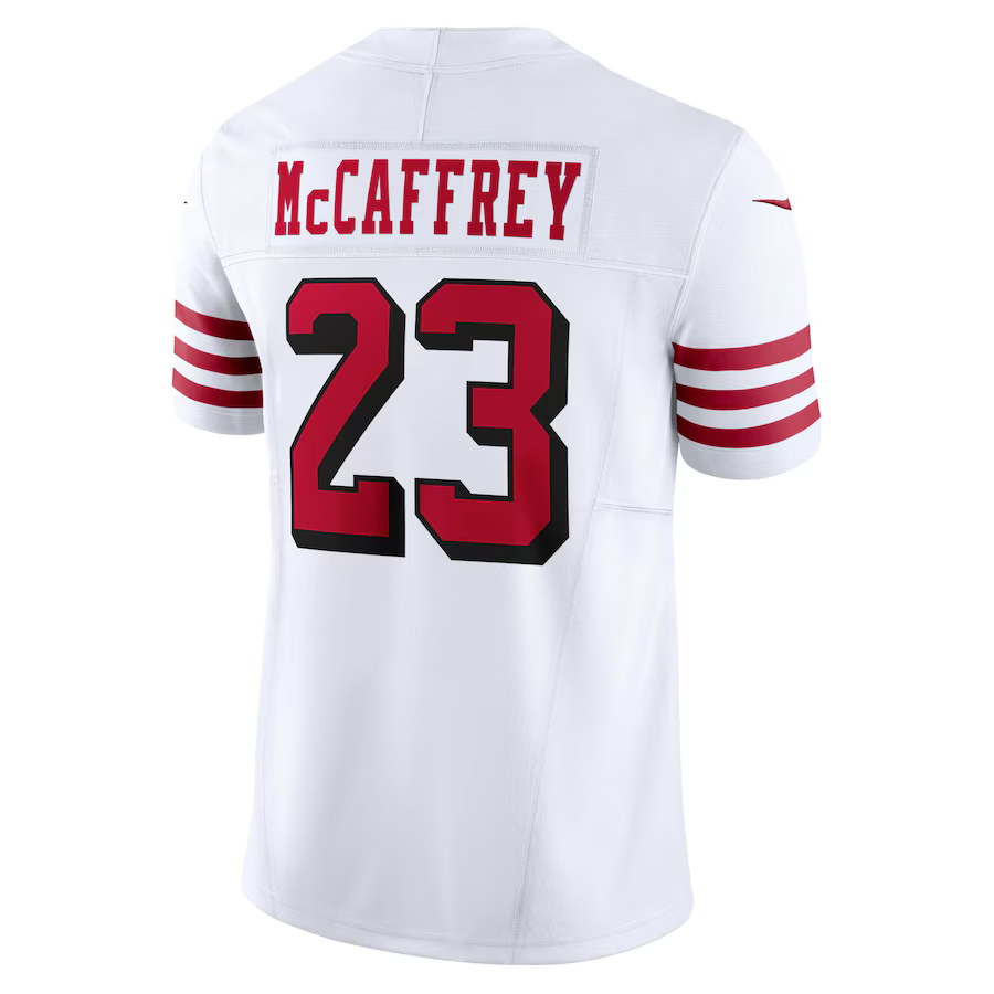 Nike San Francisco 49ers #23 Christian McCaffrey Vapor F.U.S.E. Limited 2nd Alternate Jersey product image 2, provided for