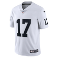 Nike Las Vegas Raiders Davante Adams #17 Vapor Limited Jersey - White product image 1, provided for visual reference and