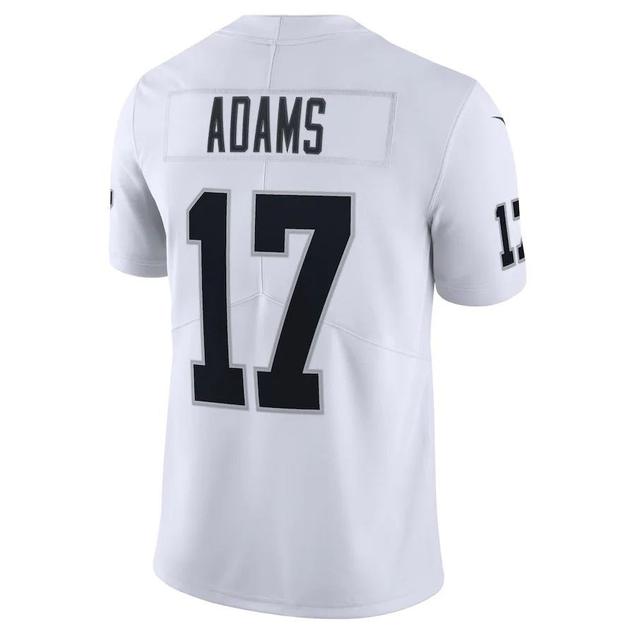 Nike Las Vegas Raiders Davante Adams #17 Vapor Limited Jersey - White product image 2, provided for visual reference and
