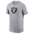 Nike Men Las Vegas Raiders Logo Essential T-Shirt - Gray product image 1, provided for visual reference and product detail