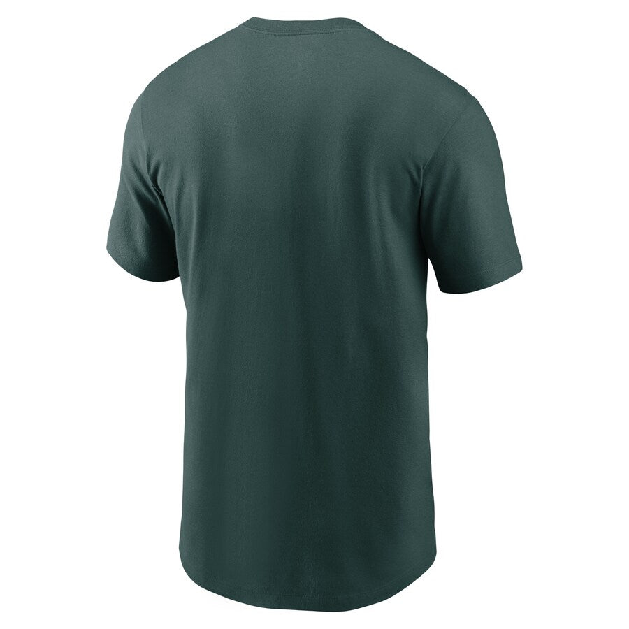 Nike Men Oakland Athletics Team Engineered T-Shirt-Green product image 2, provided for visual reference and product detail