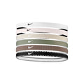 Nike Flex Headbands 6-Pack -White/Light Army/Black product image 1, provided for visual reference and product detail review