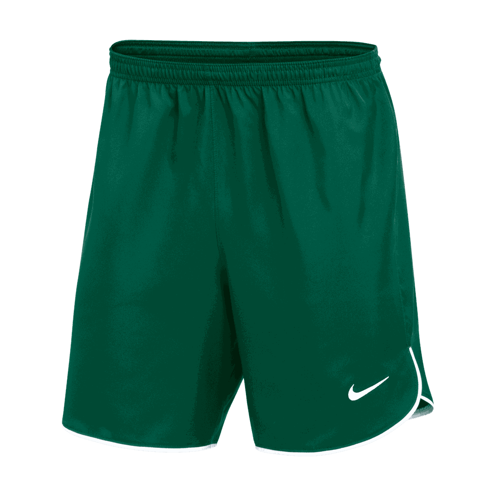 Nike Dri-Fit Laser Woven V Short- GORGE GREEN/WHITE/WHITE product image 5, provided for visual reference and product detail