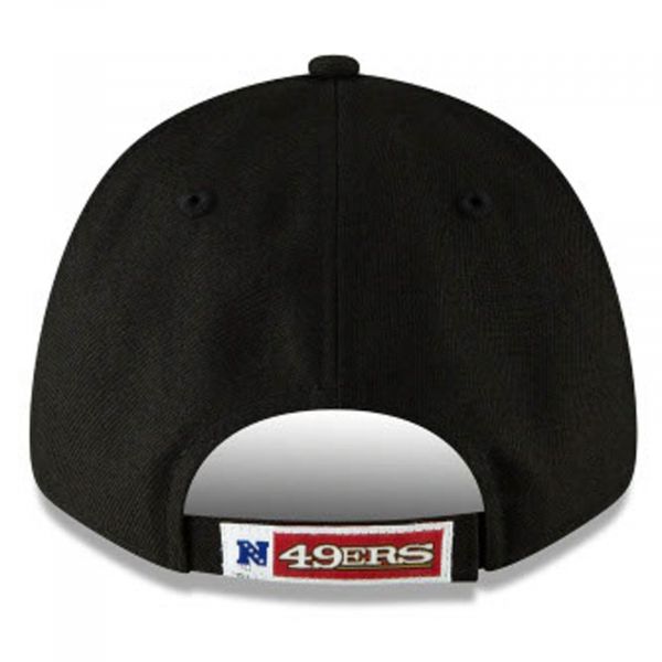 San Francisco 49Ers The League 9Forty Adjustable Hat- Black product image 3, provided for visual reference and product