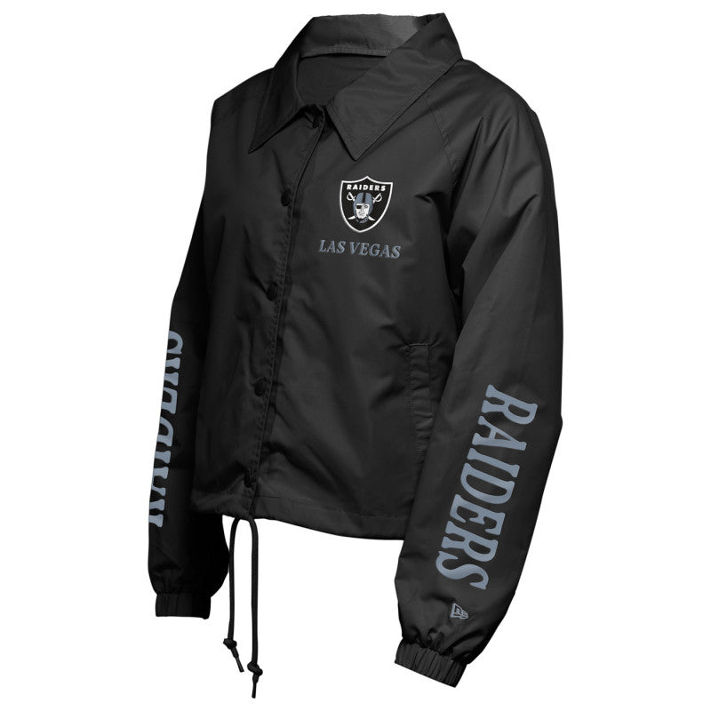New Era Women Las Vegas Gameday Cropped Jacket product image 1, provided for visual reference and product detail review