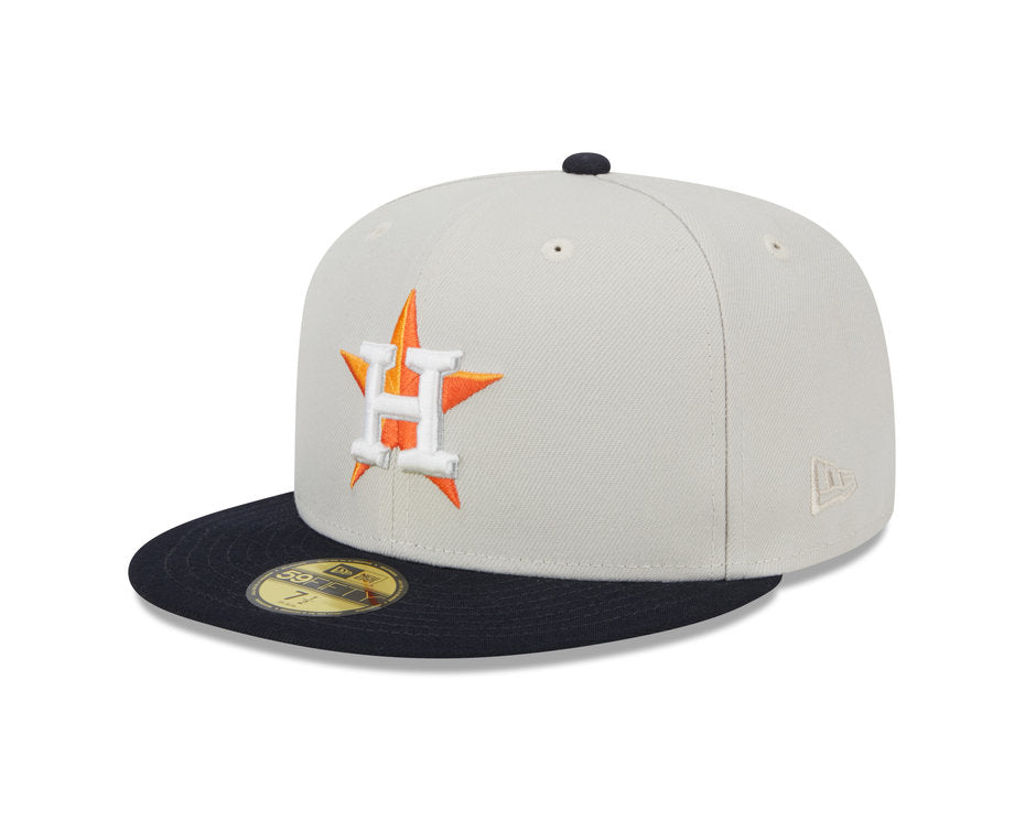 New Era Mens MLB Houston Astros World Class 59Fifty Fitted Hat product image 2, provided for visual reference and product
