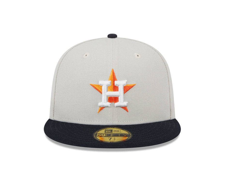New Era Mens MLB Houston Astros World Class 59Fifty Fitted Hat product image 1, provided for visual reference and product