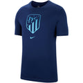 Nike Men Atlético Madrid Crest Soccer T-Shirt - Blue product image 1, provided for visual reference and product detail review