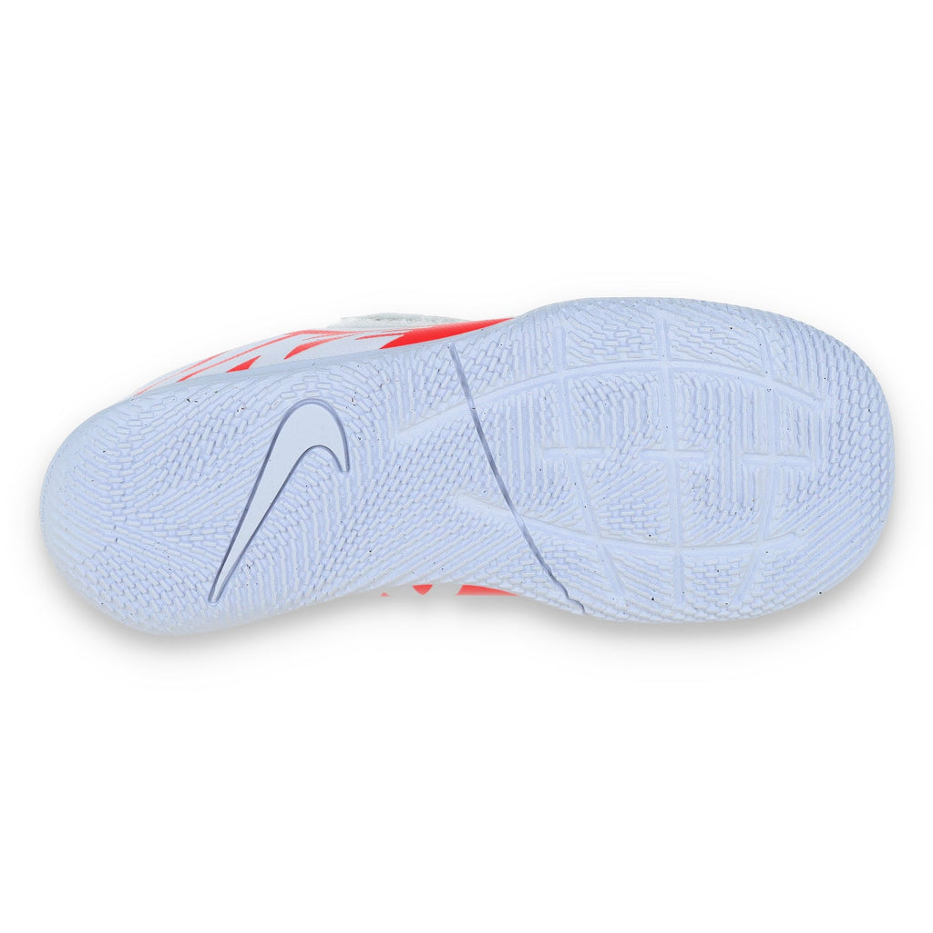 Nike Jr. Mercurial Vapor 15 Club IC PS (V)-Bright Crimson/ White product image 8, provided for visual reference and product