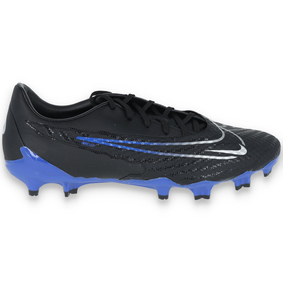 Nike Phantom GX Academy MG-Black/Chrome-Hyper Royal product image 1, provided for visual reference and product detail review
