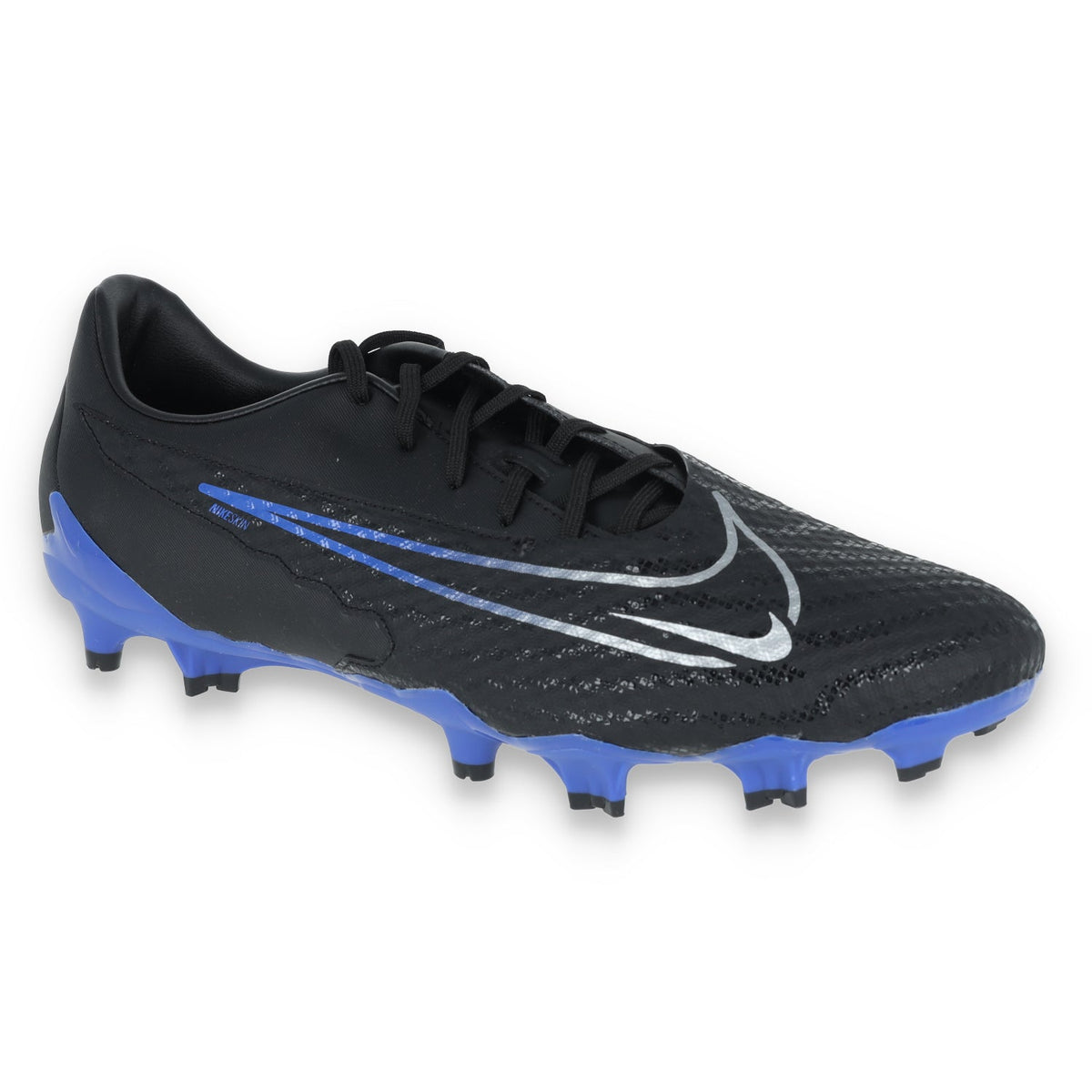 Nike Phantom GX Academy MG-Black/Chrome-Hyper Royal product image 2, provided for visual reference and product detail review