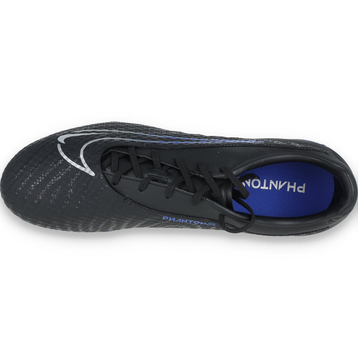 Nike Phantom GX Academy MG-Black/Chrome-Hyper Royal product image 7, provided for visual reference and product detail review