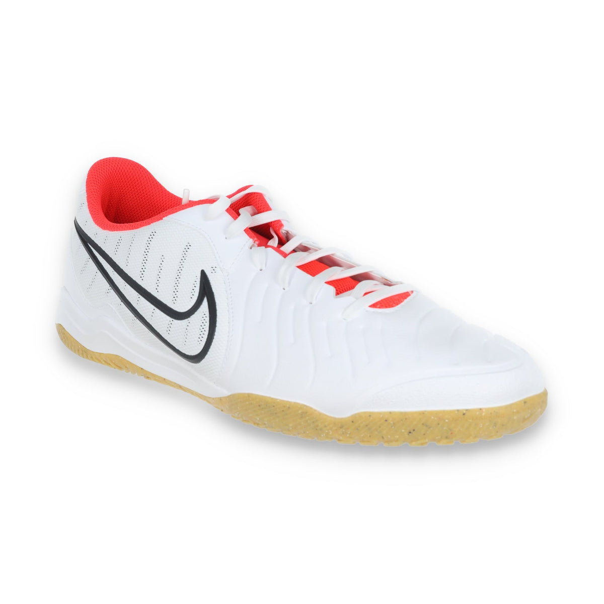 Nike Tiempo Legend 10 Academy IC-White/Black-Bright Crimson product image 2, provided for visual reference and product