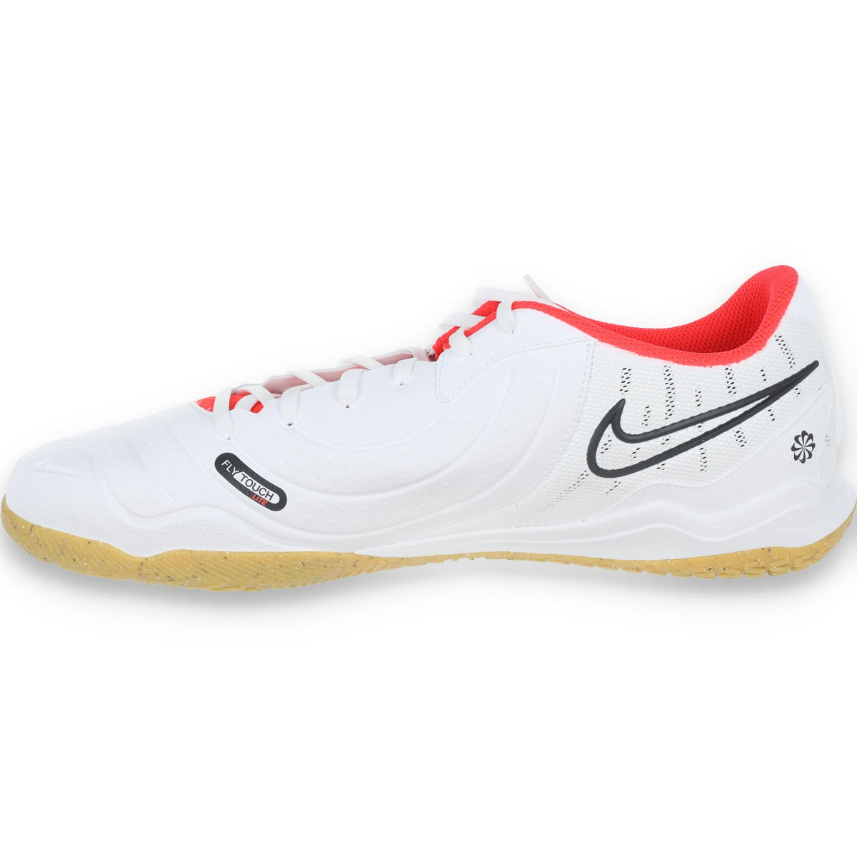 Nike Tiempo Legend 10 Academy IC-White/Black-Bright Crimson product image 5, provided for visual reference and product