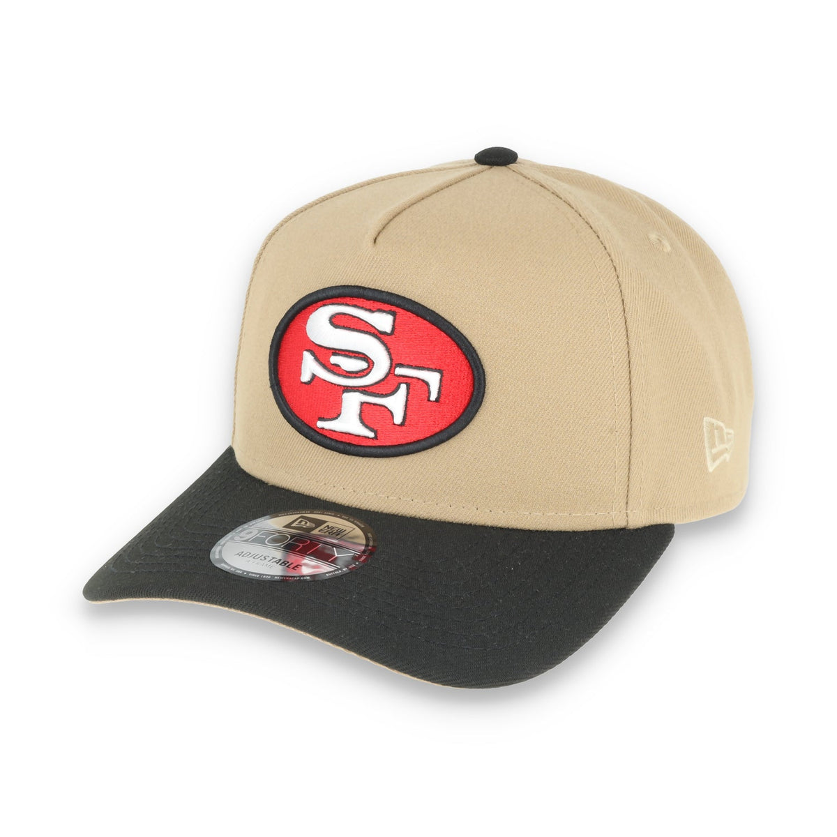 Exclusive San Francisco 49ers Official A-Frame, Super bowl XXIV Side patch -Tan/Red product image 3, provided for visual