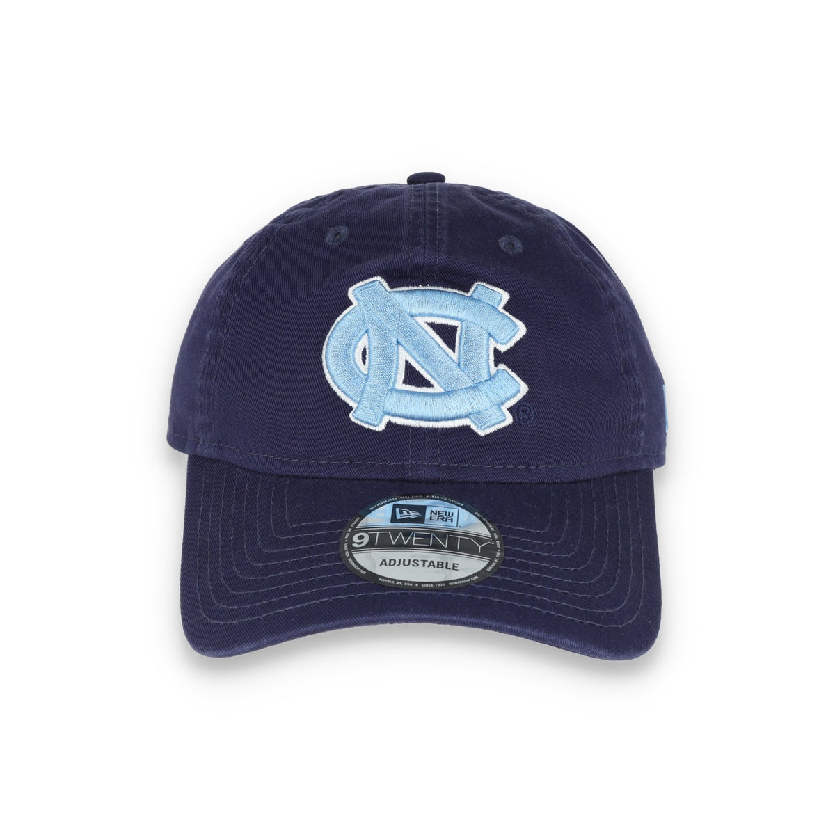 NEW ERA NORTH CAROLINA TAR HEELS CORE CLASSIC 2.0 9TWENTY ADJUSTABLE HAT-Blue product image 1, provided for visual reference