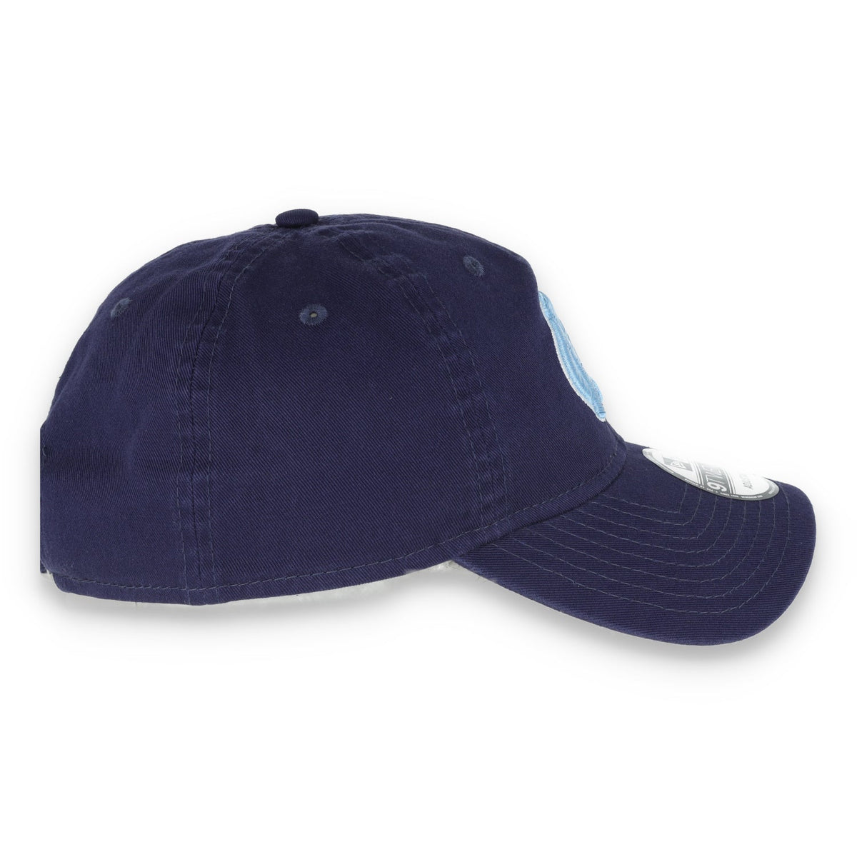 NEW ERA NORTH CAROLINA TAR HEELS CORE CLASSIC 2.0 9TWENTY ADJUSTABLE HAT-Blue product image 5, provided for visual reference