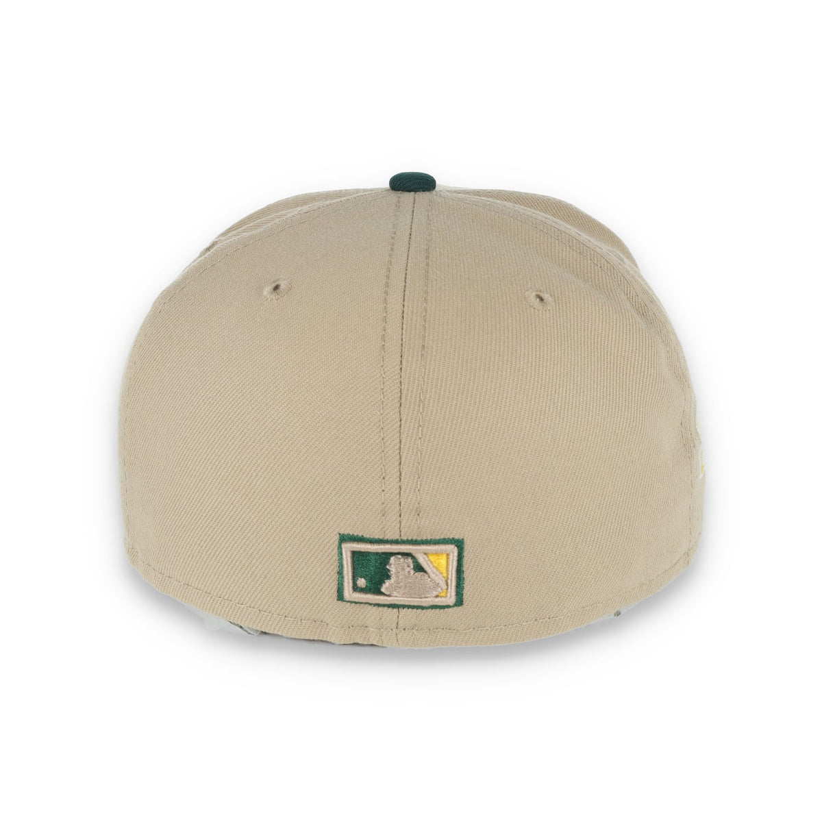 New Era Oakland Athletics 1989 Battle Of The Bay Side Patch 59Fifty Fitted Khaki Hat product image 5, provided for visual