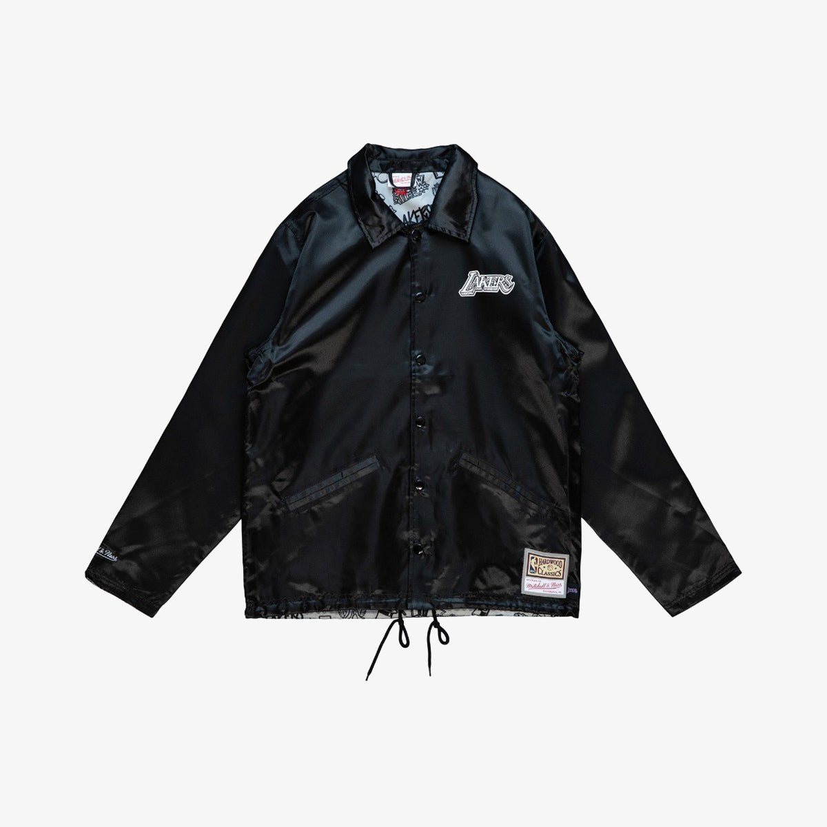 Los Angeles Lakers Mitchell & Ness NBA Doodle Coaches Jacket product image 3
