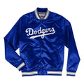 Mitchell & Ness Kids Los Angeles Dodgers Lightweight Full-Snap Jacket-Blue product image 1, provided for visual reference