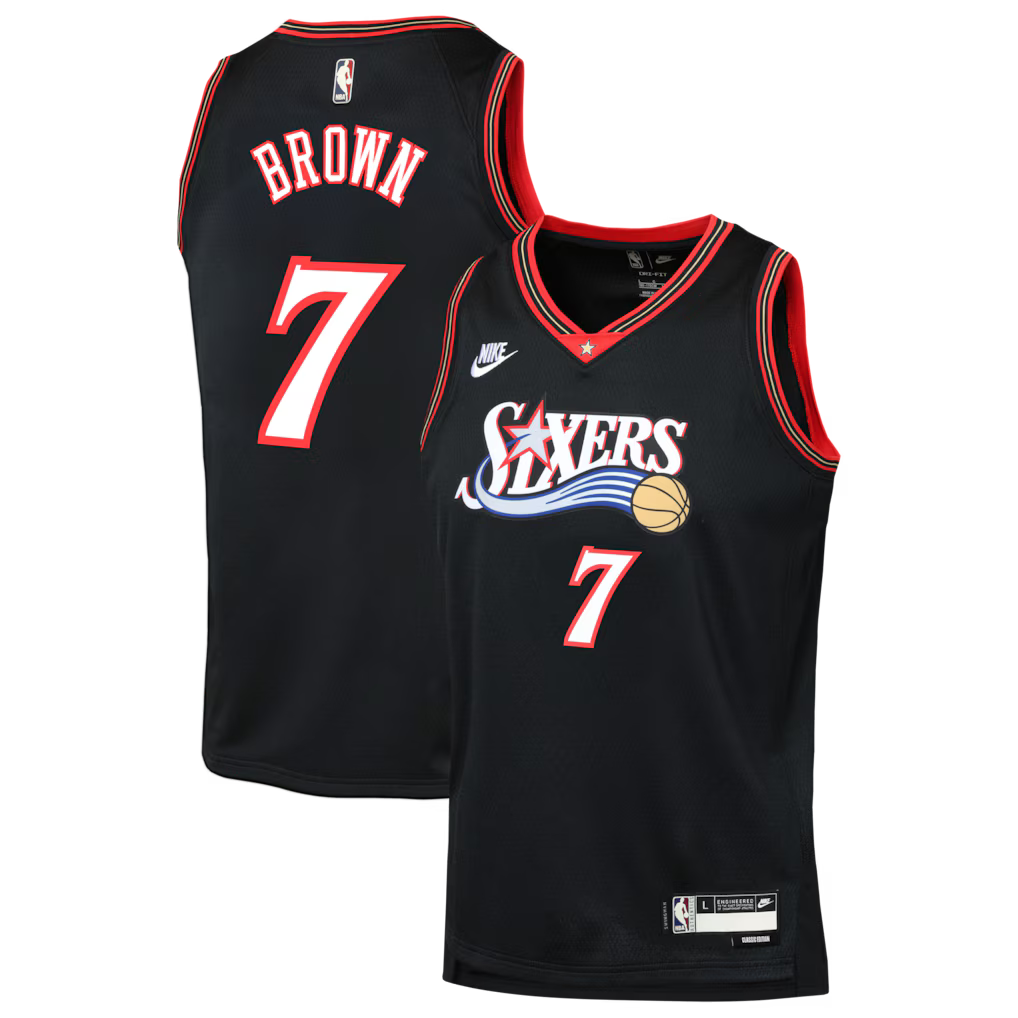 Jaylen Brown Philadelphia 76ers Unisex Jersey - Classic product image 1