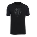 Nike Men FC Barcelona Crest Soccer T-Shirt - Black product image 1, provided for visual reference and product detail review