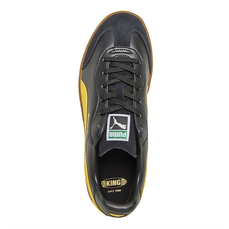 Puma King 21 IT-Black/Pele Yellow product image 3, provided for visual reference and product detail review