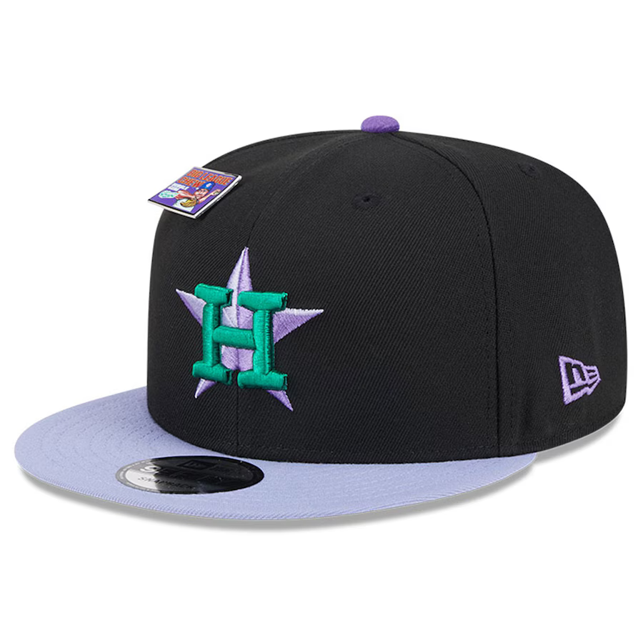 New Era Houston Astros Grape Big League Chew Flavor Pack 9FIFTY Snapback Hat product image 3, provided for visual reference