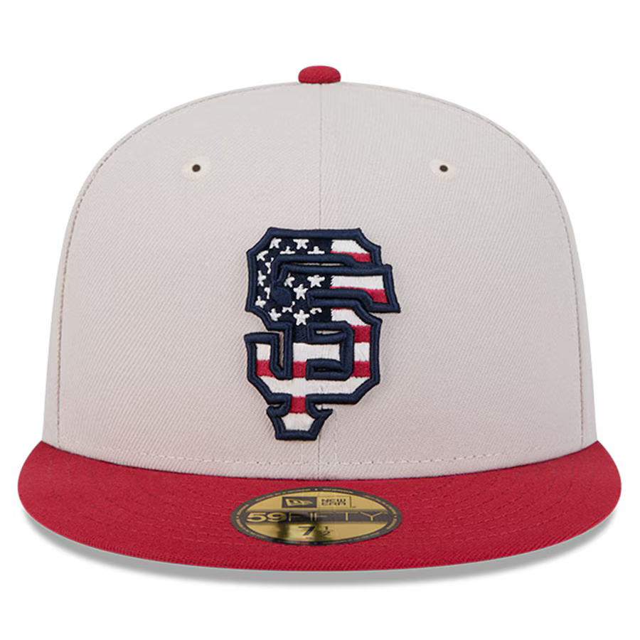 New Era San Francisco Giants Fourth of July 59FIFTY Fitted 2024 product image 2, provided for visual reference and product