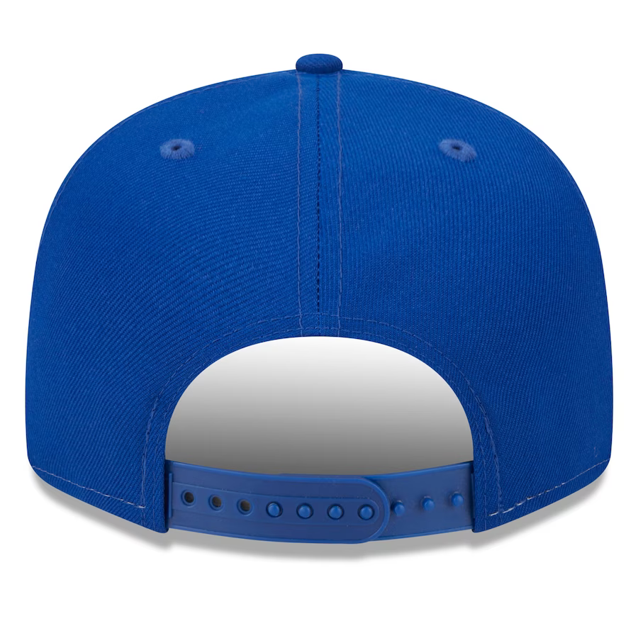 New Era Atlanta Braves City Connect 9FIFTY Snapback Adjustable Hat-White/Royal product image 4, provided for visual
