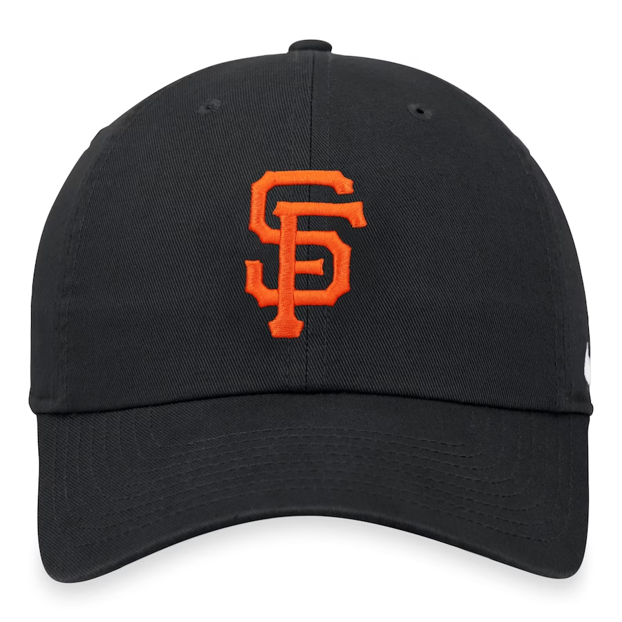 Nike San Francisco Giants Logo Heritage 86 Adjustable Hat-Black product image 2, provided for visual reference and product