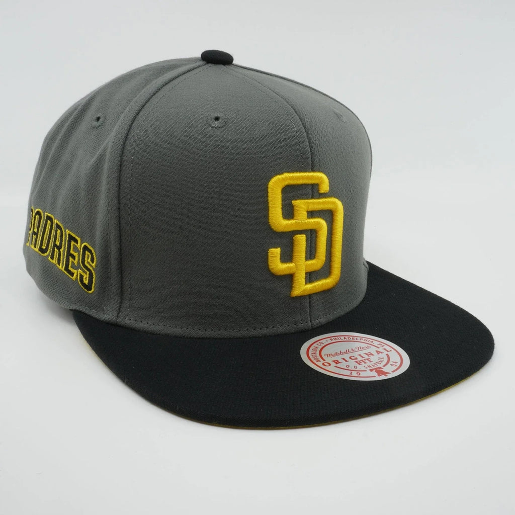 San Diego Padres Mitchell & Ness MLB Storm Front Grey Black product image 2