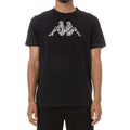 KAPPA AUTHENTIC ANKAZOABO T-SHIRT- Black Smoke/Grey product image 1, provided for visual reference and product detail review