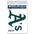 Oakland A's All Surface Decals 3" X 5" product image 1, provided for visual reference and product detail review