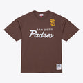 San Diego Padres Mitchell & Ness Head Coach Tee - Brown product image 1