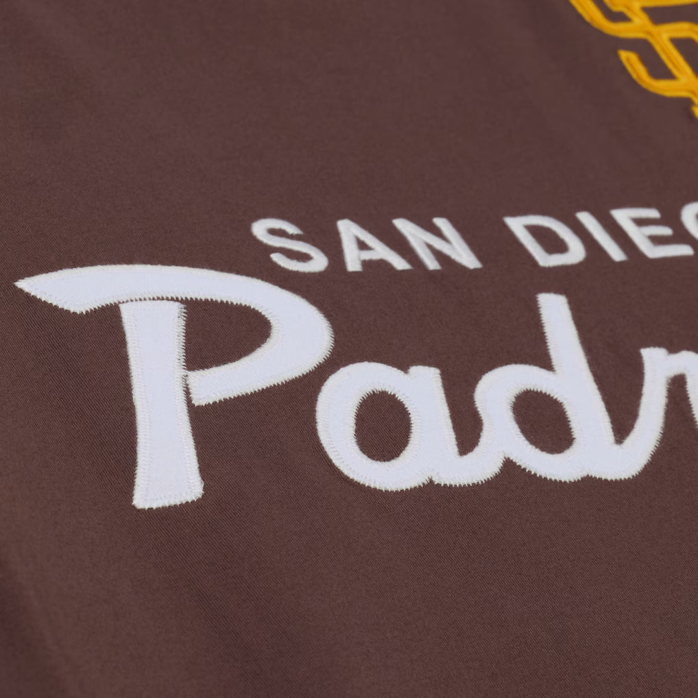 San Diego Padres Mitchell & Ness Head Coach Tee - Brown product image 3