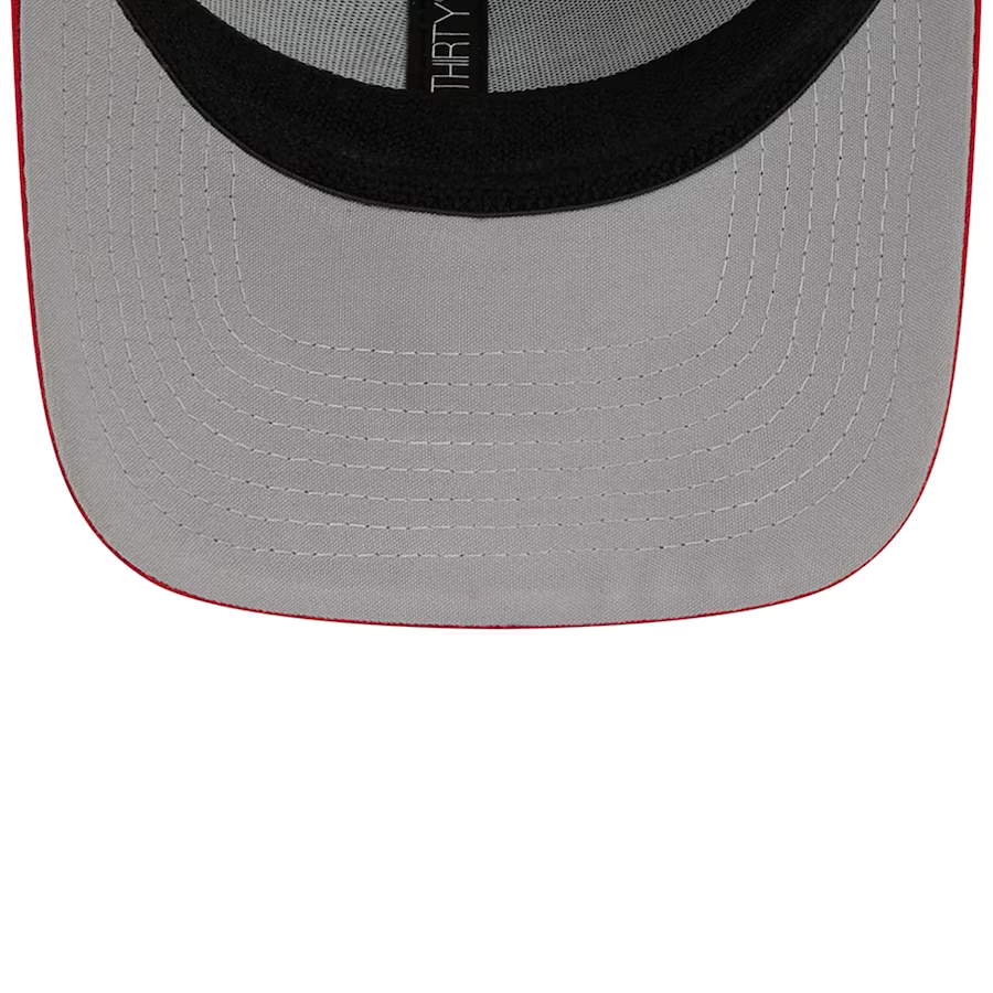 New Era San Francisco 49ERS 2023 NFL Draft 39THIRTY Flex Hat - Stone/Red product image 5, provided for visual reference and
