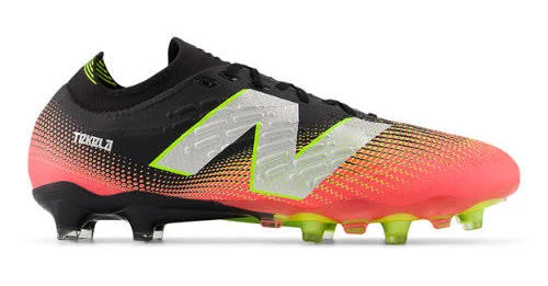 New Balance Tekela Pro Low FG V4+-Black/Crimson product image 1, provided for visual reference and product detail review